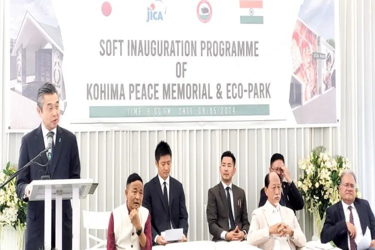 The Kohima Peace Memorial and Eco Park inaguration