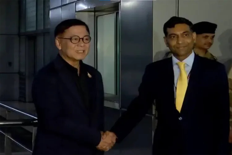 Thai foreign minister on his first official visit to India