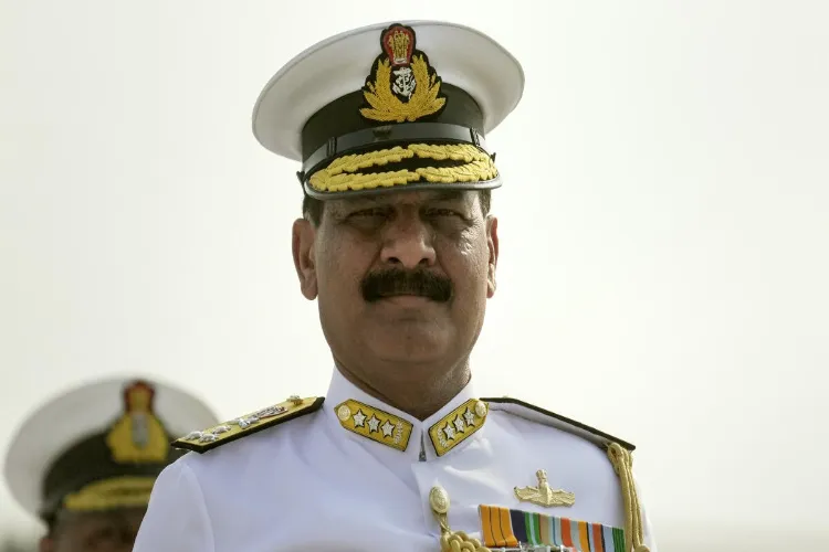 Navy Chief Admiral Dinesh K Tripathi 