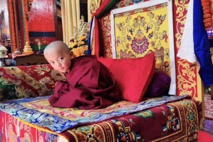 Nawang Tashi Rapten at Dorje Drak Monastery.