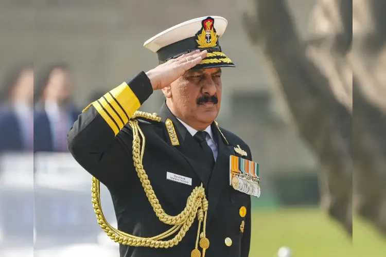 Navy Chief Admiral Dinesh K Tripathi