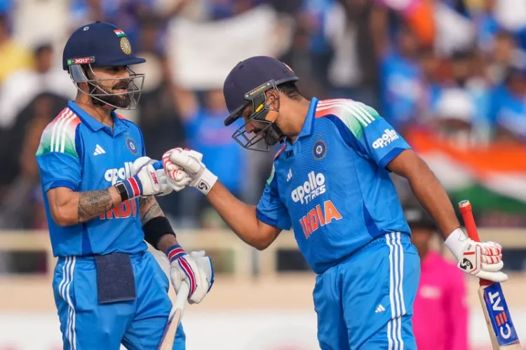 Virat Kohli and Rohit Sharma