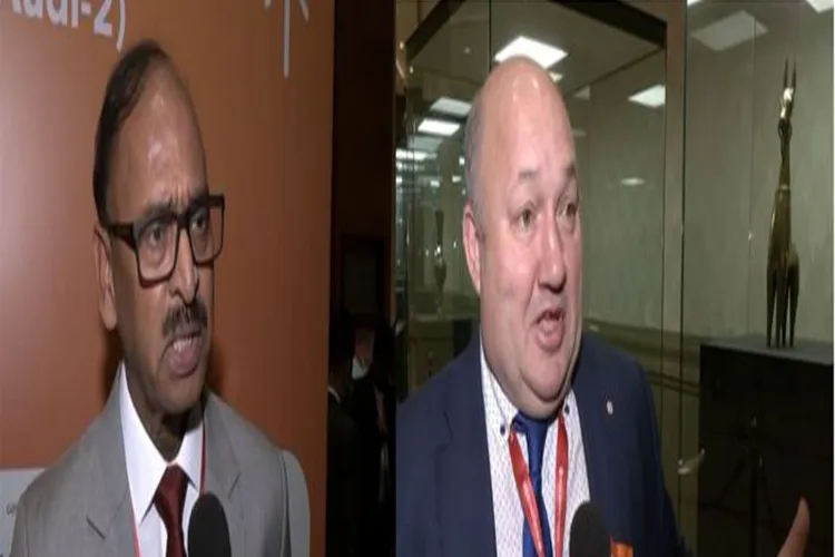 Ajay Sahai, DG and CEO of the Federation of India Export Organisations and Stanislav Kislov,   CEO of the Science and Production Centre Mineral Coating Technologies