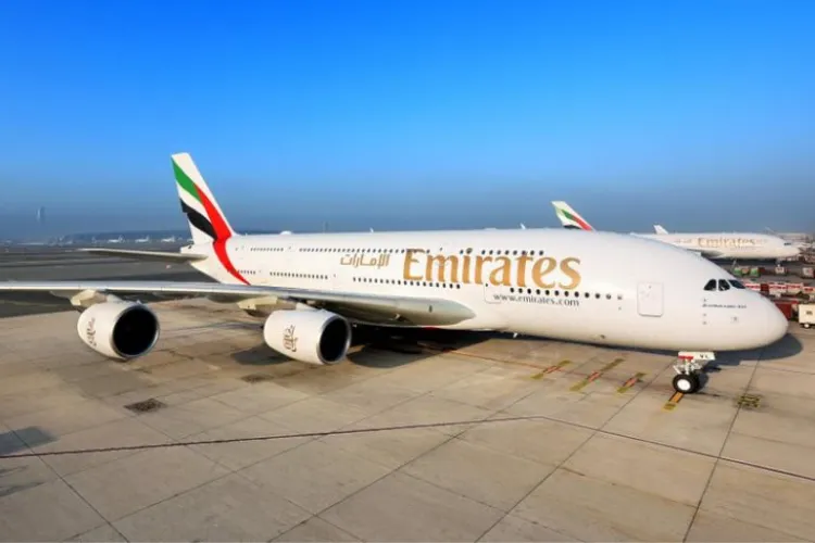 Dubai-Hyderabad Emirates flight