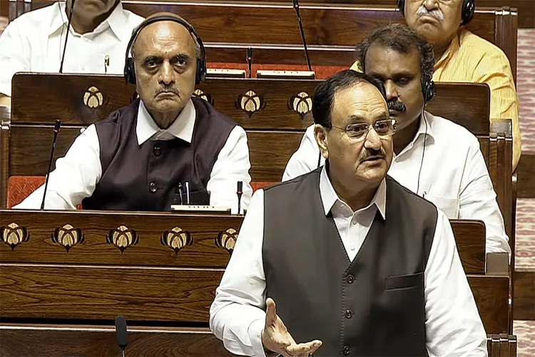 Union Health Minister J P Nadda 