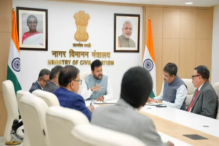 Civil Aviation Minister K Rammohan Naidu 