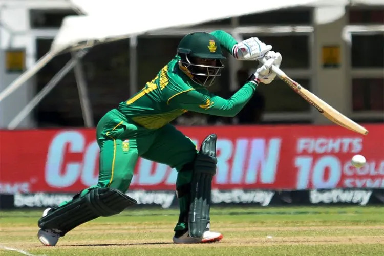South Africa captain Temba Bavuma 