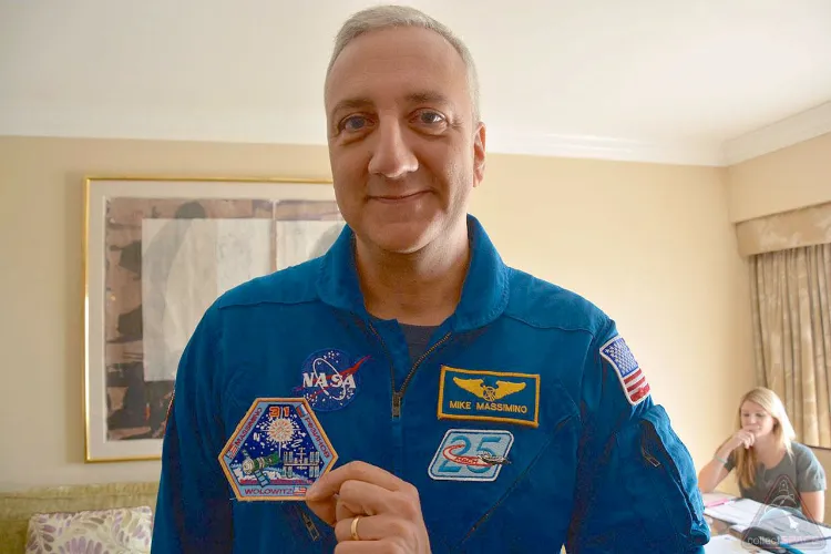 Former NASA astronaut Mike Massimino