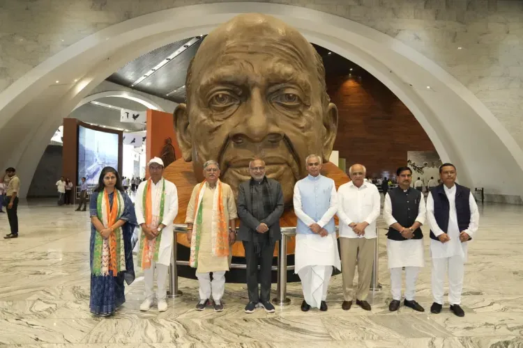 Vice President C P Radhakrishnan at Ekta Nagar, Gujarat