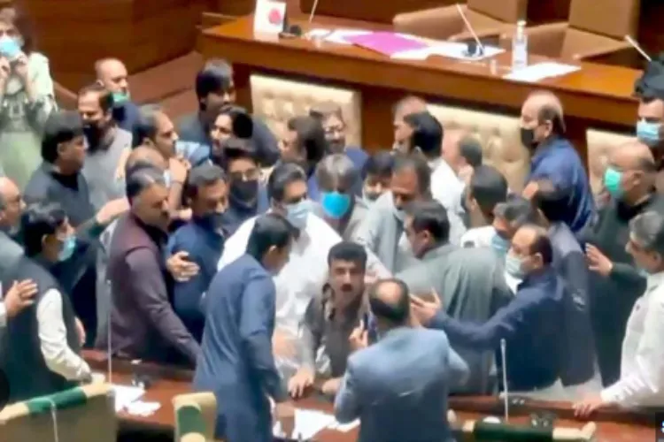 Scenes from the Sindh Assembly