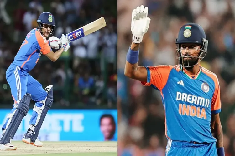 Gill, Hardik back as India start T20 WC prep