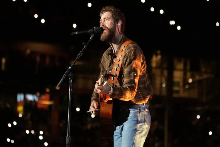American singer-rapper Post Malone