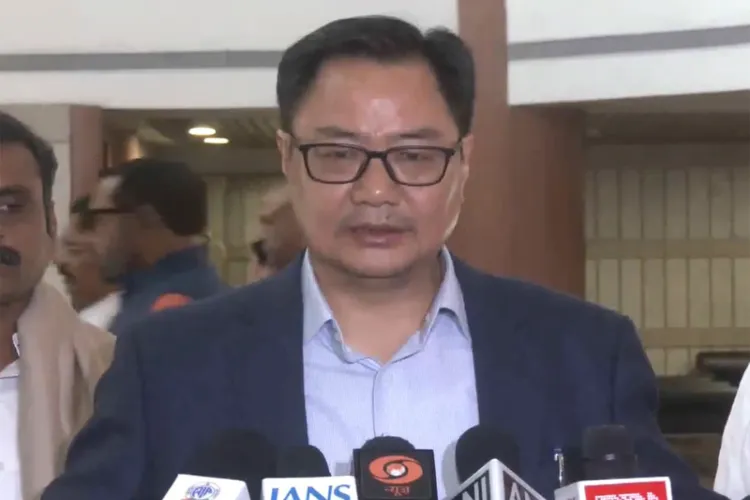 Union Parliamentary and Minority Affairs Minister Kiren Rijiju