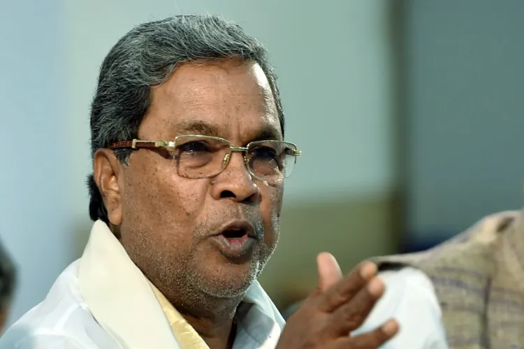 Karnataka Chief Minister Siddaramaiah 