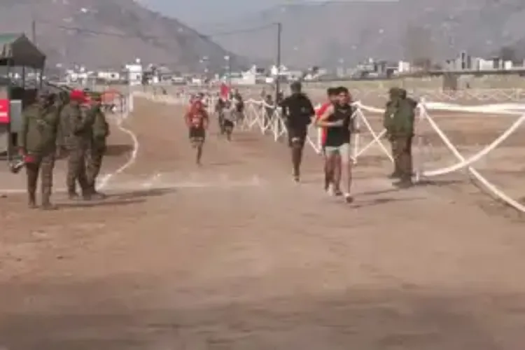 Army Recruitment rally at Poonch,  Jammu and Kashmir  