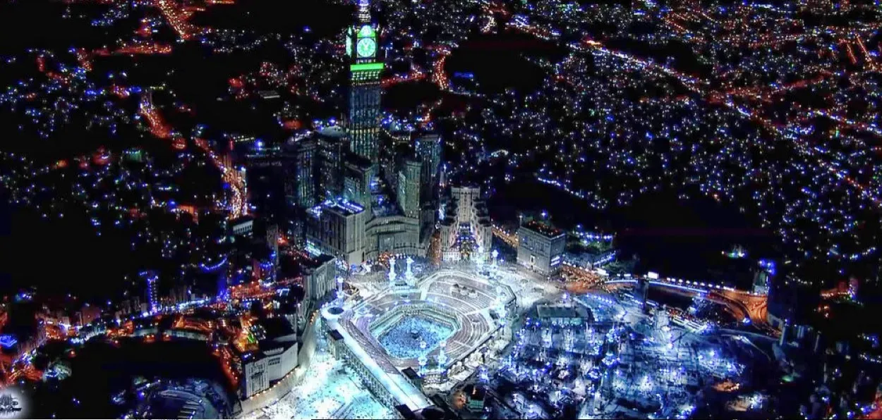 The image of Kaba from the space shared by Astronaut Donald Petit
