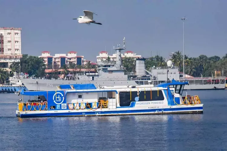 India’s first indigenous hydrogen fuel-cell vessel