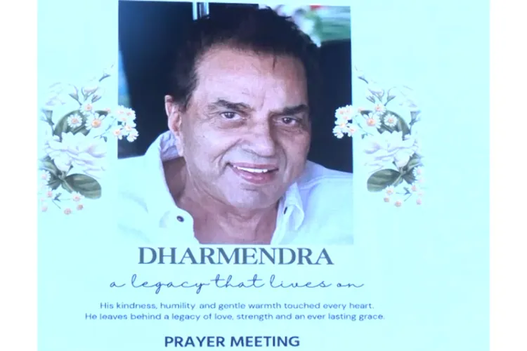 Dharmendra's prayer meet: FM Nirmala Sitharaman, CM Rekha Gupta pay homage