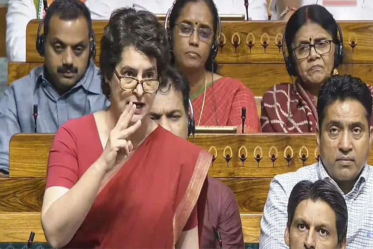 Congress MP Priyanka Gandhi Vadra