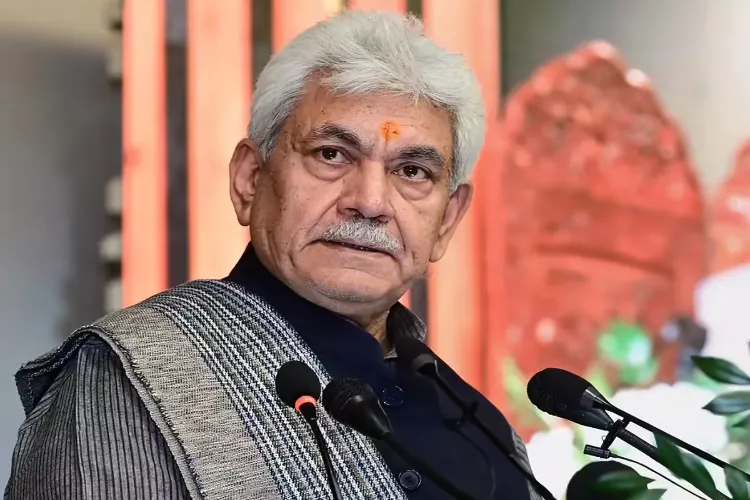 Jammu and Kashmir Lieutenant Governor Manoj Sinha