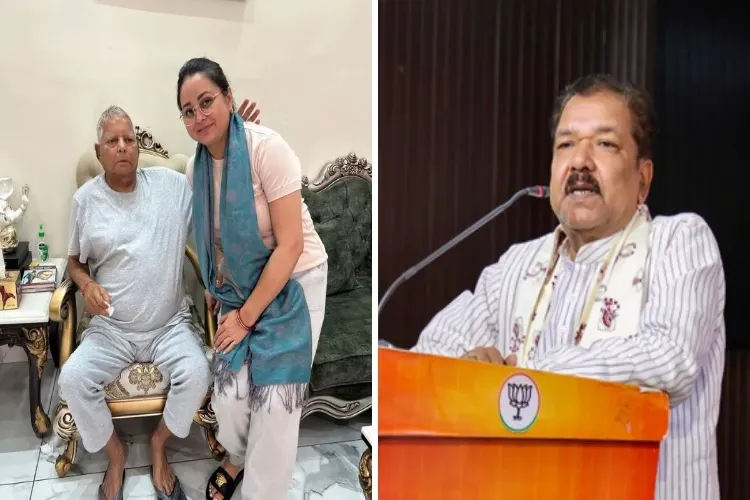 Dilip Jaiswal said Lalu-Rabri should resolve the family issues