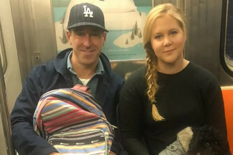 Amy Schumer with Chris Fischer
