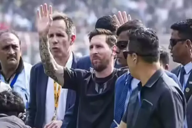 Global football icon and FIFA World Cup winner Lionel Messi 