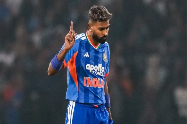 Indian all-rounder Hardik Pandya