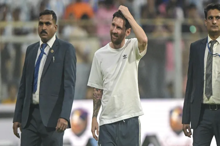 FIFA World Cup winner Lionel Messi 