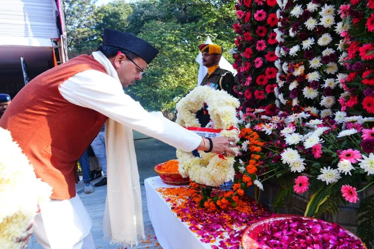 Uttarakhand Chief Minister Pushkar Singh Dhami