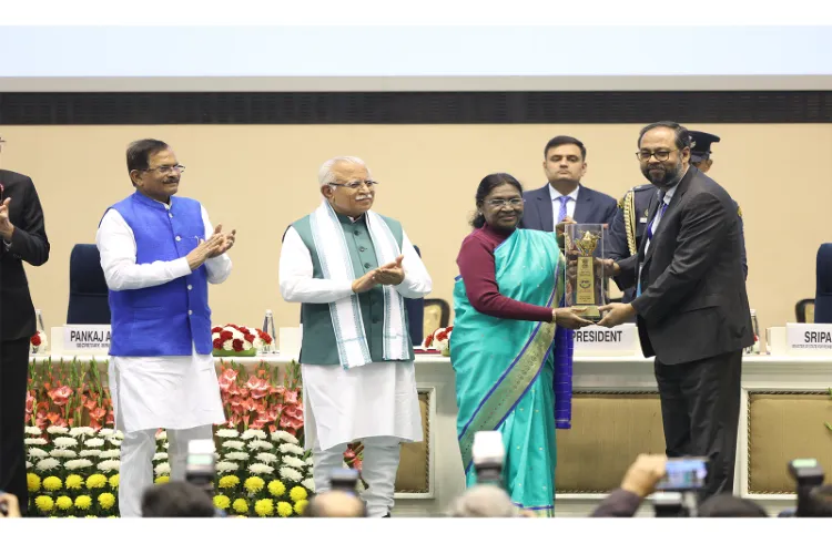 President of India Confers Crompton with the prestigious National Energy Conservation Award 2025