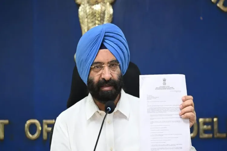 Delhi Environment Minister Manjinder Singh Sirsa