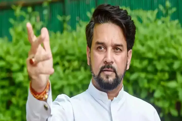 Former Union Sports Minister and Hamirpur MP Anurag Singh Thakur