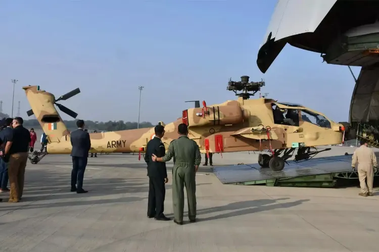 Army receives final batch of Apache AH-64 E Attack Helicopters