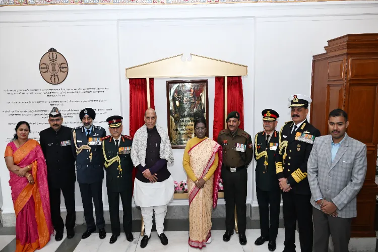 President Droupadi Murmu inaugurated Param Vir Dirgha at Rashtrapati Bhavan