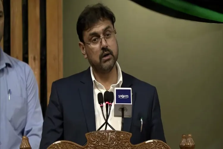 J&K Sports Minister Satish Sharma 