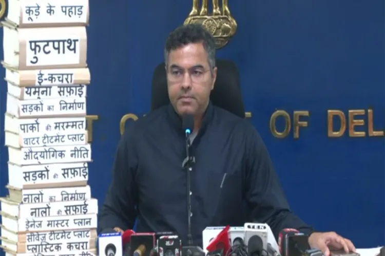 Delhi Minister Parvesh Sahib Singh Verma 