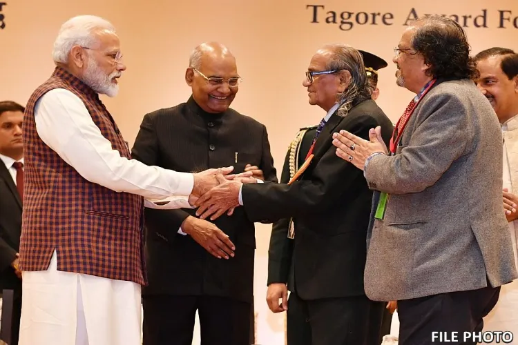 PM Modi with late Shri Ram Sutar Ji