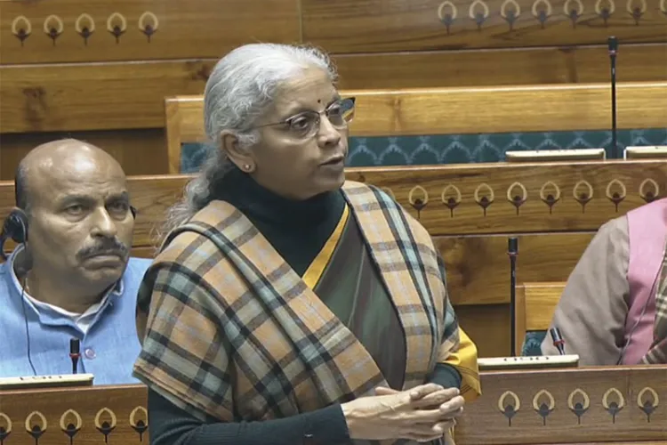 Union Finance Minister Nirmala Sitharaman