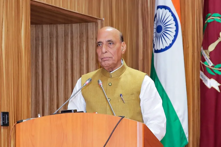 Defence Minister Rajnath Singh