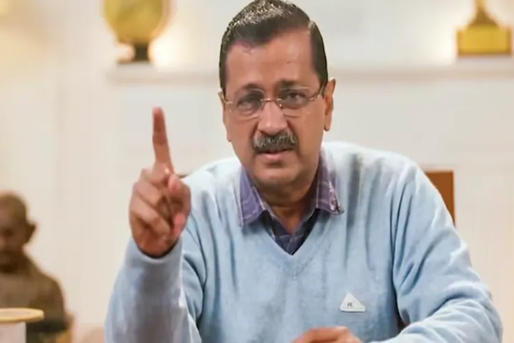 Aam Aadmi Party National Convenor Arvind Kejriwal