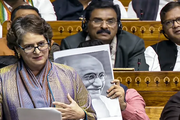 Congress MP Priyanka Gandhi Vadra