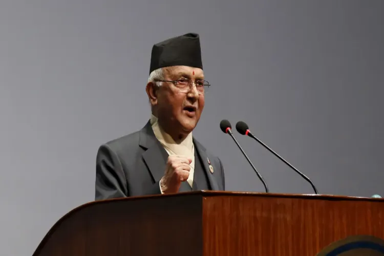 Ex-Nepal Prime Minister K P Sharma Oli