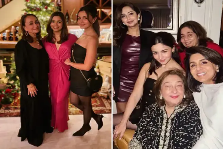 Alia Bhatt Christmast celebration