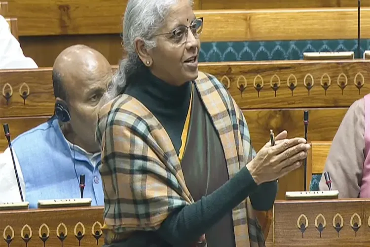 Finance Minister Nirmala Sitharaman