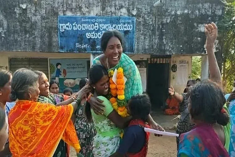 Purusaala Lingamma elected sarpanch
