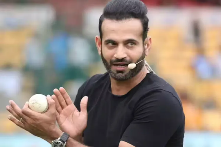 Former Indian cricketer Irfan Pathan 
