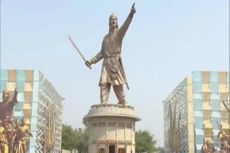 80-foot statue of Assam's first chief minister Gopinath Bardoloi
