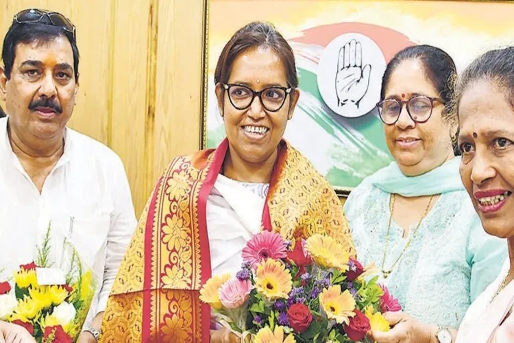 Mumbai Congress president Varsha Gaikwad