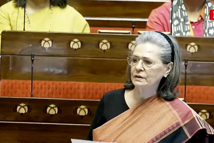 Congress Parliamentary Party chairperson Sonia Gandhi 